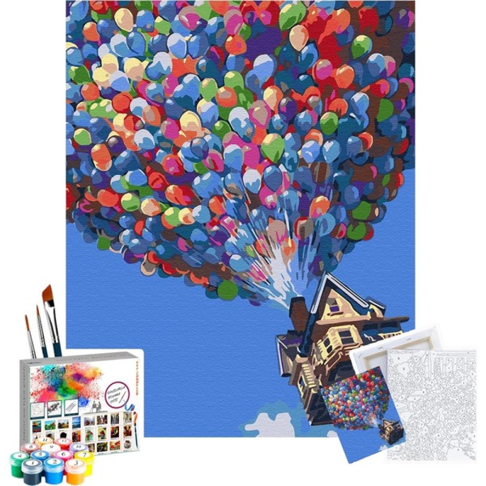 Tabdiko Sayılarla Boyama Seti 40 x 50 cm Tuval Şasesine Gerili Yukarı Bak - Beyaz Sanatsal Malzemeler Fiyatı