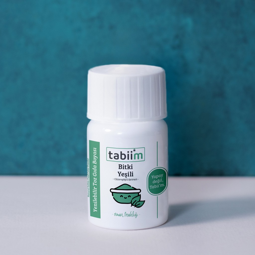 Tabii Store Tabii’m Yenilebilir Toz Gıda Boyası Bitki Yeşili 10 gr Diğer Fiyatı