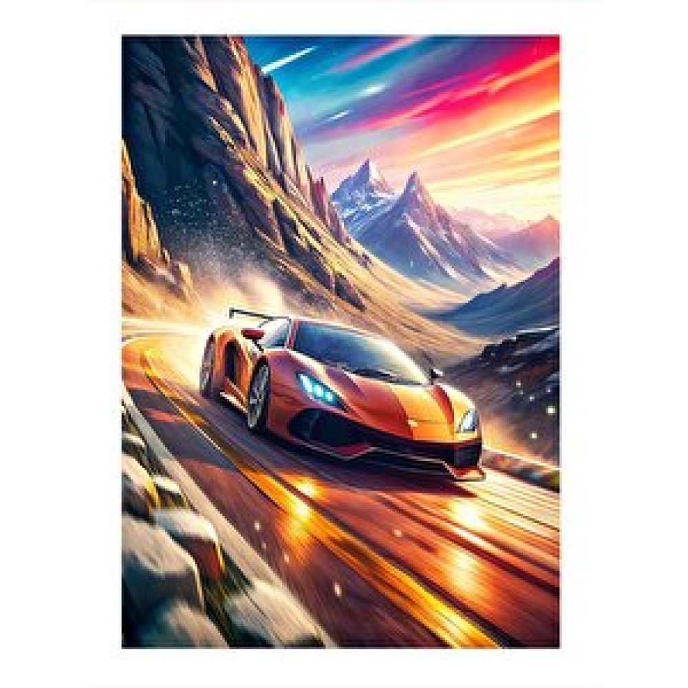 Tablomega Spor Araba Modern Ahşap Tablo 50cmx 70cm 50x70 cm Tablo & Poster Fiyatı