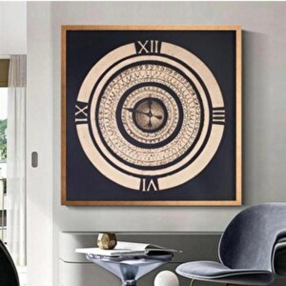 TabloWall Dekoratif Duvar Saati 104x104 cm Dekoratif Saat Fiyatı
