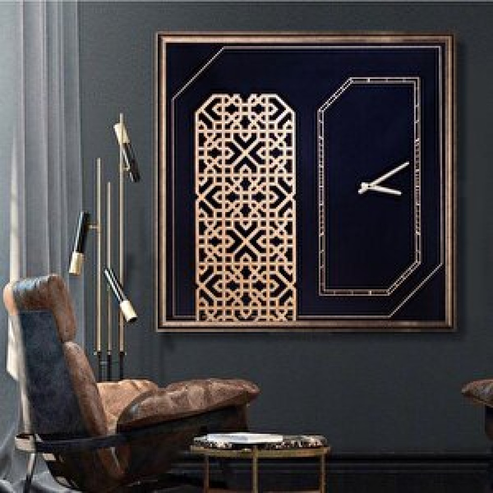 TabloWall Dekoratif Duvar Saati 83x83 cm Dekoratif Saat Fiyatı