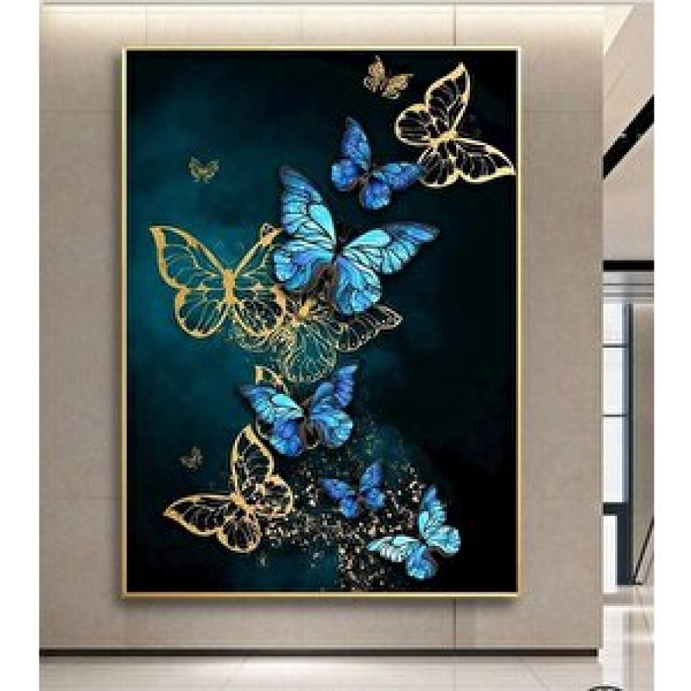 TabloWall Tablowall Çerçeveli̇ Kelebekli̇ Yağli Boya Tablo 90x120 90x120 cm Tablo & Poster Fiyatı