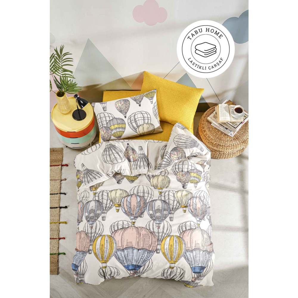 Tabu Home Çarşafı Lastikli Kapadokya Balon Çift Kişilik Nevresim Takımı Nevresim Takımı Fiyatı