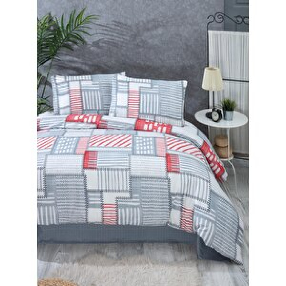 Tabu Home Patchwork Antrasit Gri Çift Kişilik Nevresim Takımı Nevresim Takımı Fiyatı