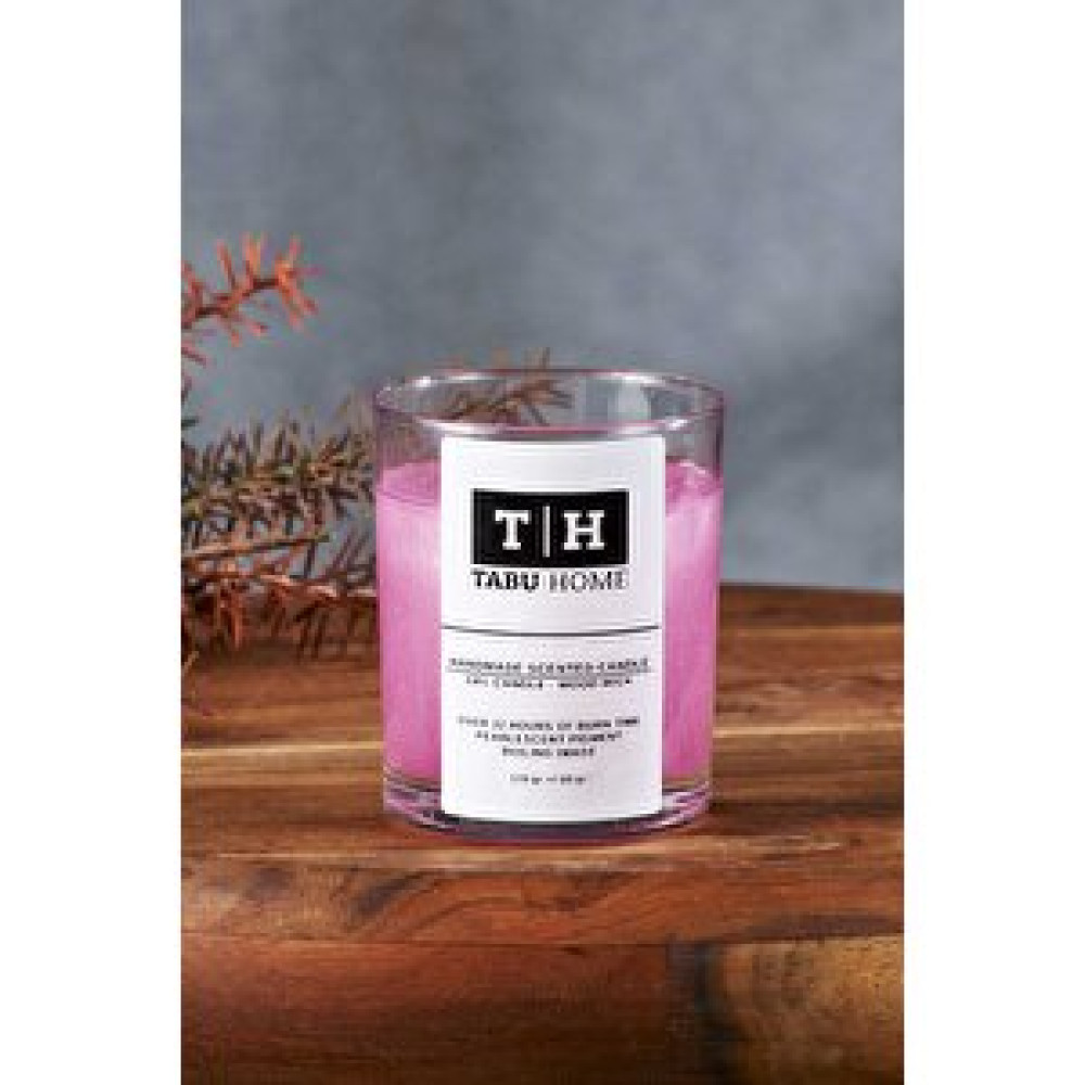 Tabu Home Pembe Varaklı Jel Bardak Mum Dekoratif Mum Fiyatı