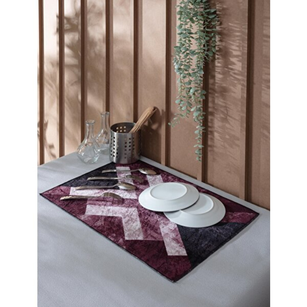 Tabu Home Xl Boy Bambu Kumaş Bordo Bulaşıklık Matı - 58x38 Pratik Mutfak Gereçleri Fiyatı