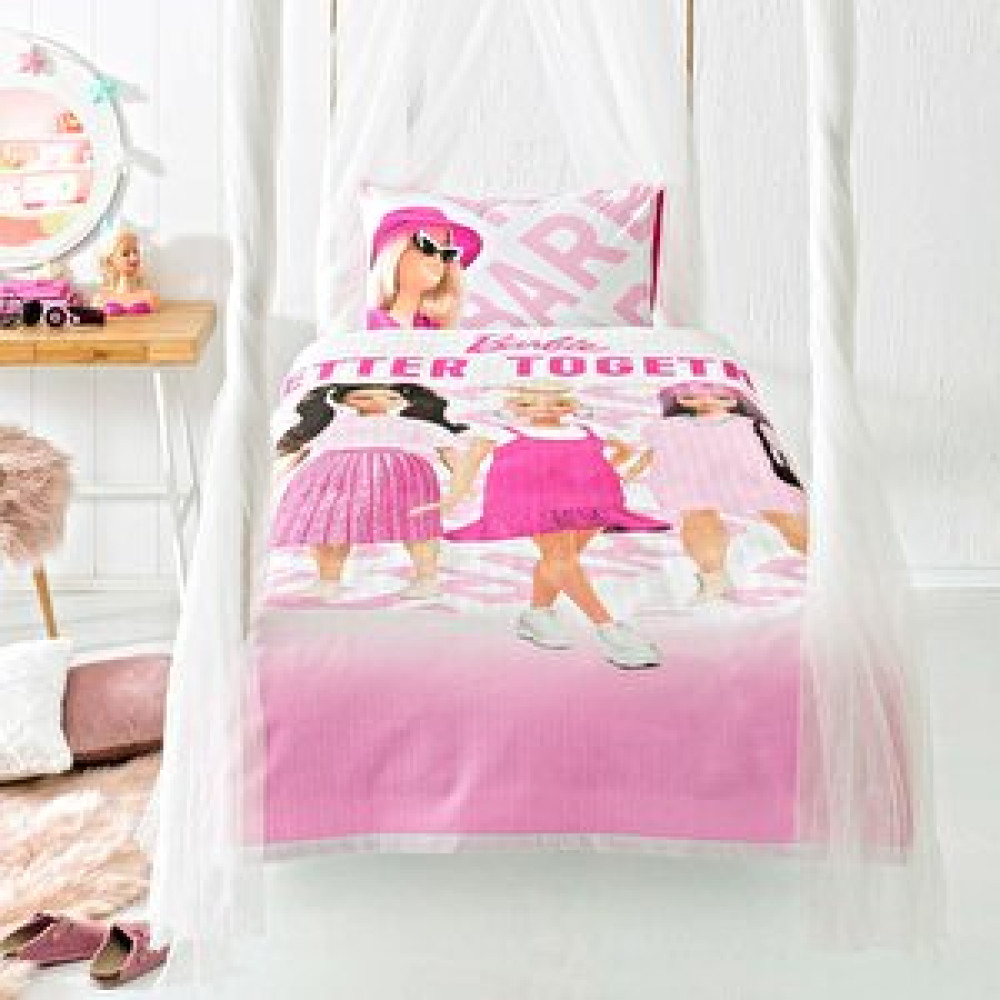Taç Barbie Better Lisanslı Tek Kişilik Pike Takımı Pike & Pike Takımı Fiyatı