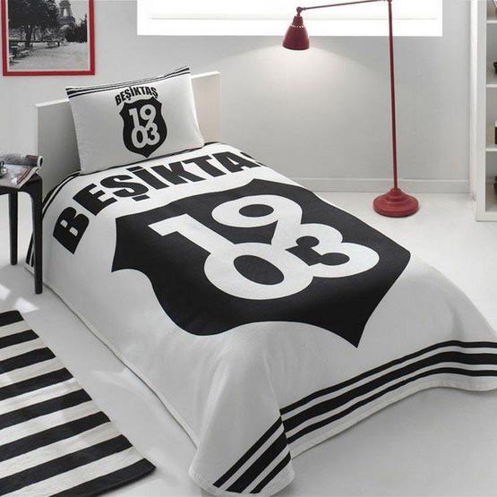 Taç Beşiktaş Lisanslı Tek Kişilik Pike Takımı Pike & Pike Takımı Fiyatı