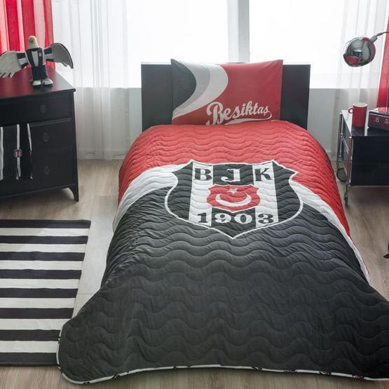 Taç Beşiktaş Lisanslı Tek Kişilik Pike Takımı