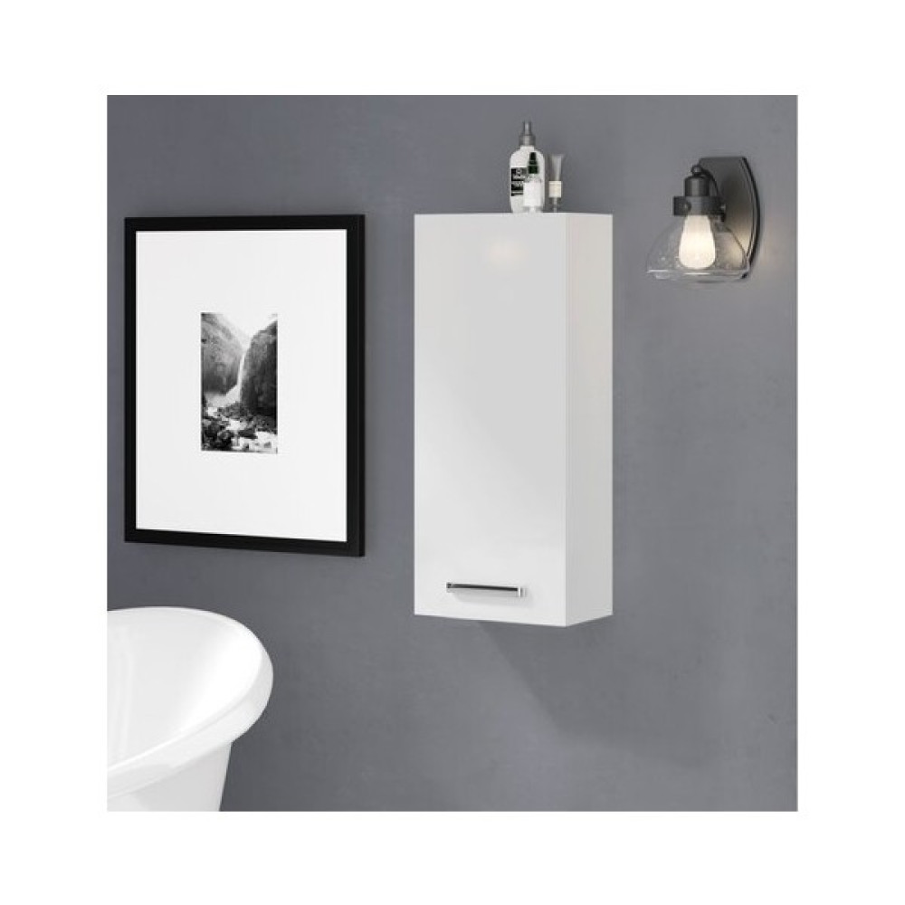 Taç Dekorasyon Banyo Duvar Tek Kapaklı Dolap Beyaz Banyo Dolabı / Mobilyası Fiyatı