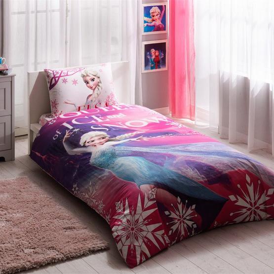 Taç Disney Frozen Elsa Anna Nevresim Takımı
