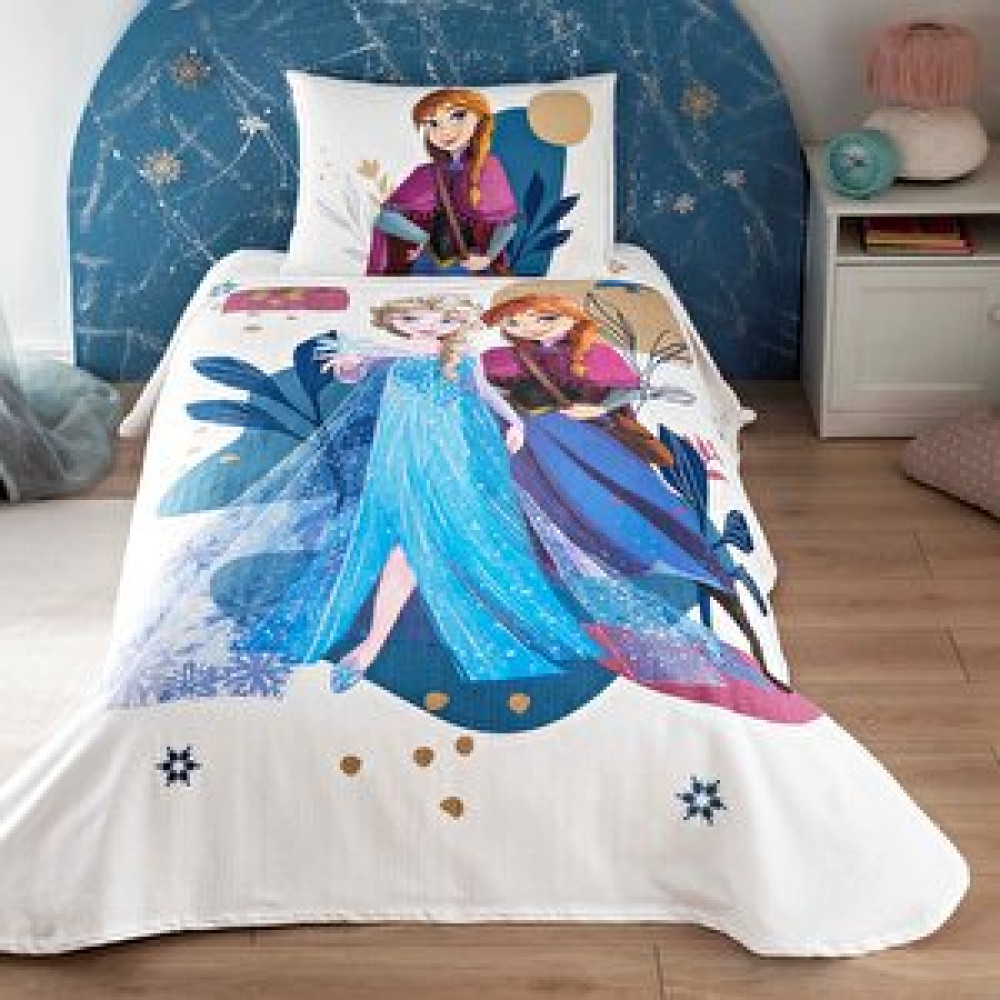 Taç Disney Frozen Forest Lisanslı Tek Kişilik Pike Takımı Pike & Pike Takımı Fiyatı