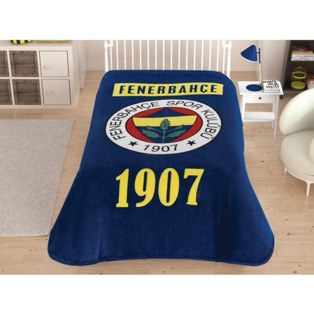 Taç Fenerbahçe Klasik Logo Lisanslı Battaniye Battaniye Fiyatı