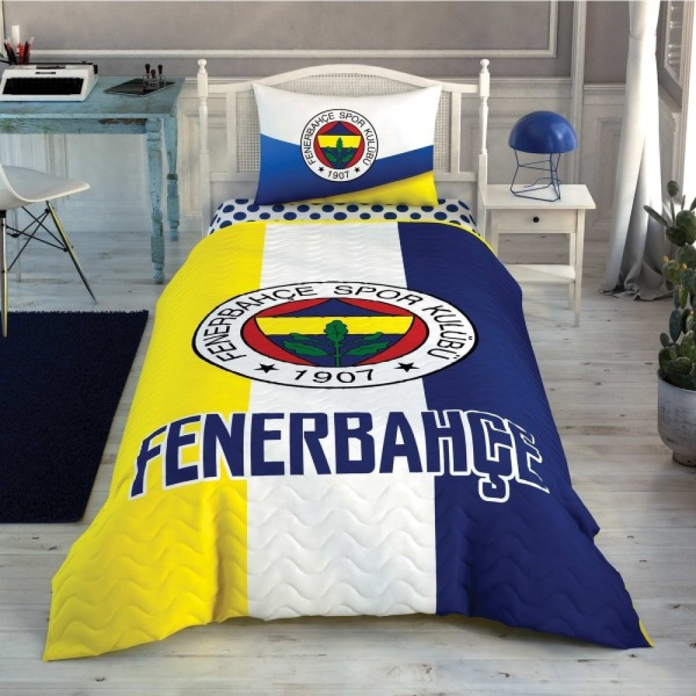 Taç Fenerbahçe Logo Pamuk Complete Se Bebek Nevresim Takımı Fiyatı