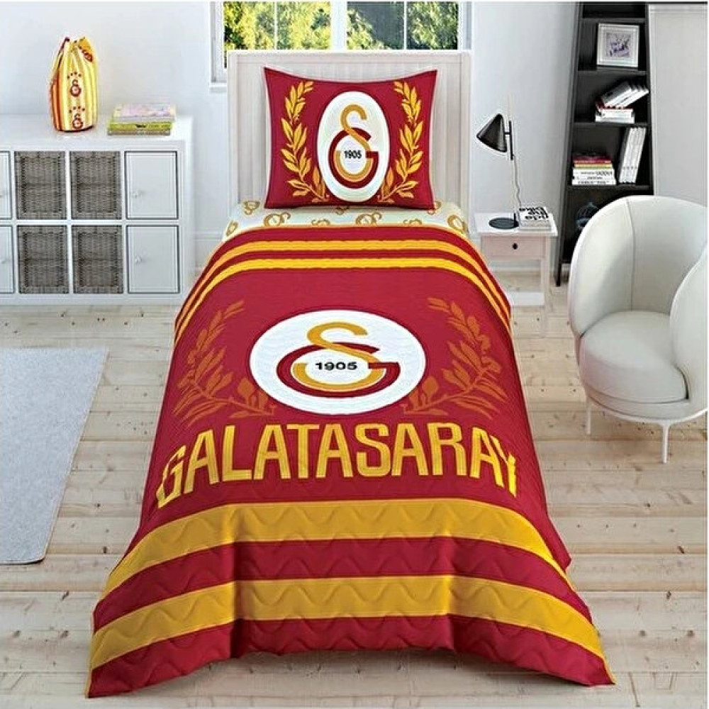 Taç Galatasaray Kırmızı Lisanslı Complete Set Tek Kişilik - 160 x 220 cm Nevresim Takımı Fiyatı