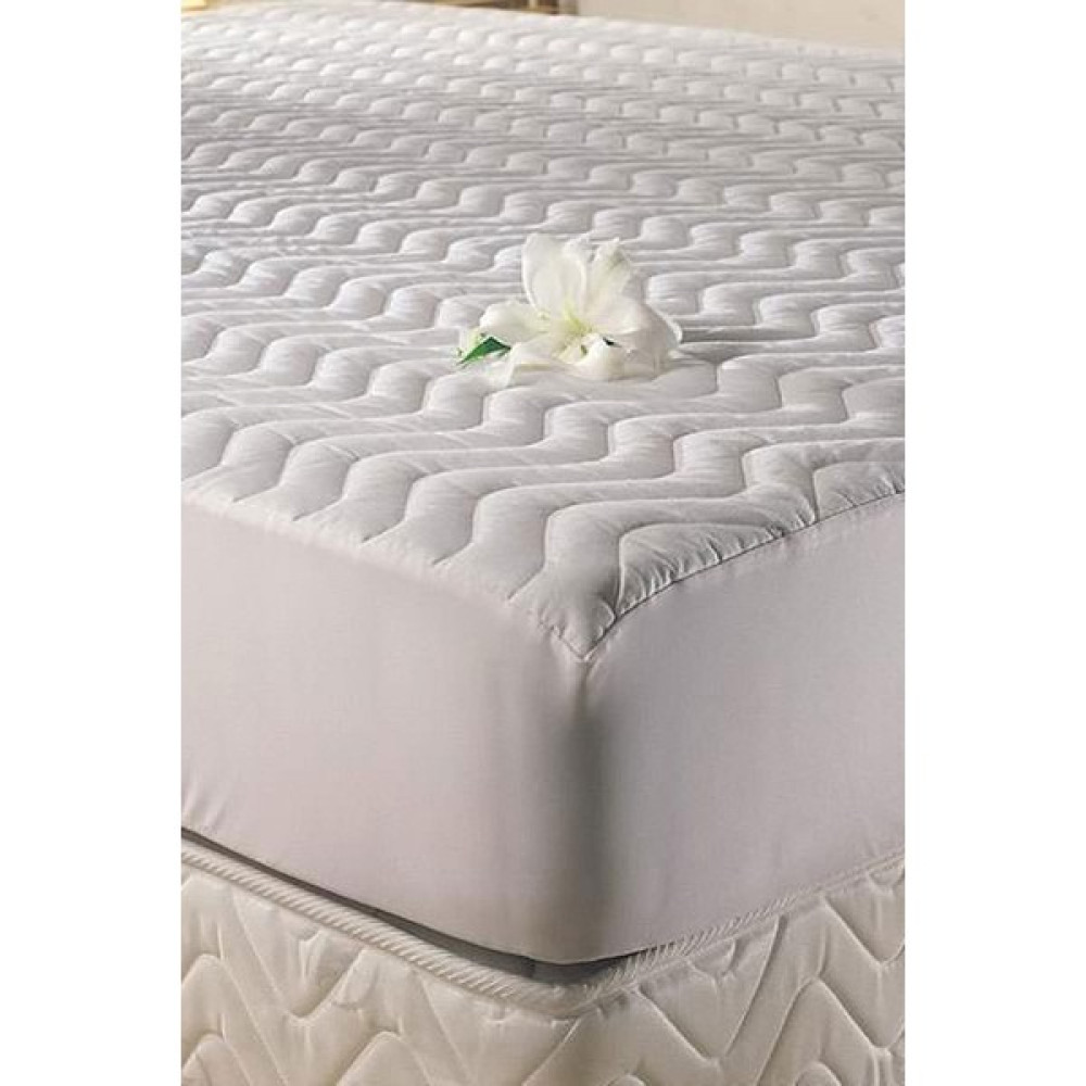 Taç Kapitoneli Fitted (Lastikli) Tek Kişilik Yatak Koruyucu Alez 100X200 - Beyaz - 100 x 200 cm Alez / Yatak Koruyucu Fiyatı