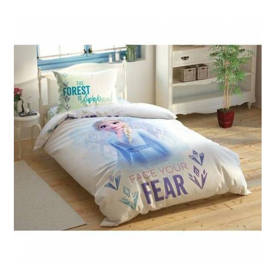 Taç Lisanslı Disney Frozen Elsa Nevresim Takımı