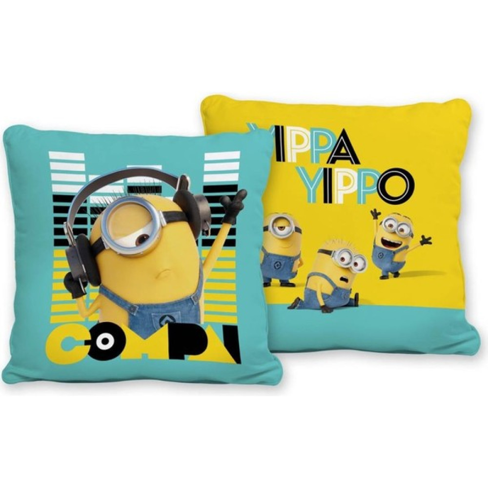 Taç Lisanslı Kırlent Minions Dance 40X40 - 40 x 40 cm - Renkli Kırlent / Mobilya Yastığı Fiyatı