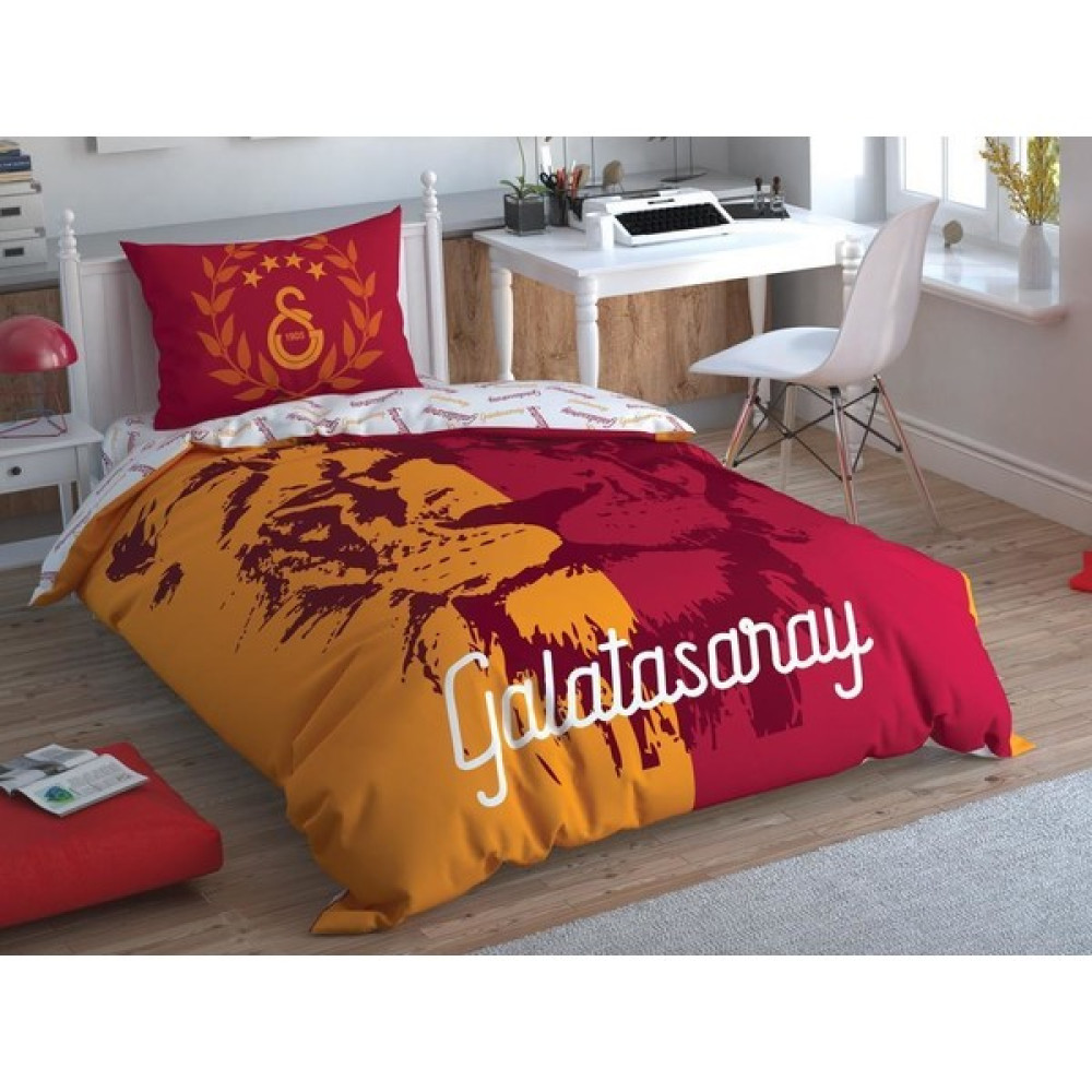 Taç Lisanslı Nevresim Takımı Tek Kişilik Galatasaray Aslan Logo Bebek Nevresim Takımı Fiyatı