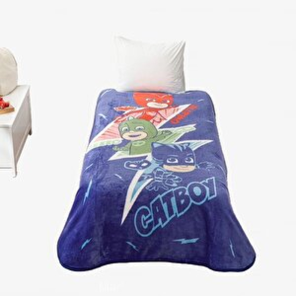 Taç Lisanslı Pj Masks Heroes Tek Kişilik Battaniye Battaniye Fiyatı
