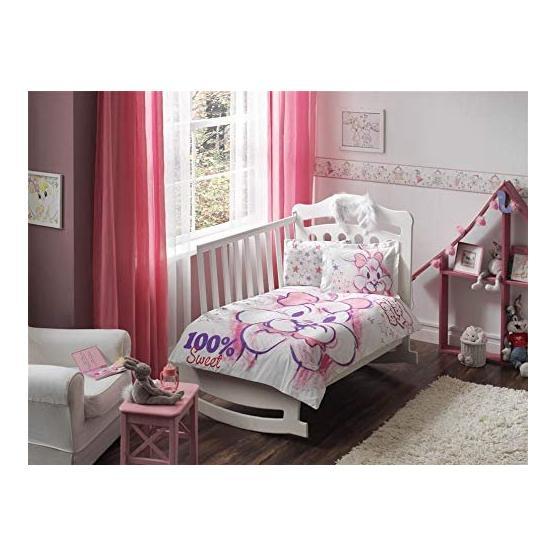 Taç Lola Sweet Baby Bebek Nevresim Takımı