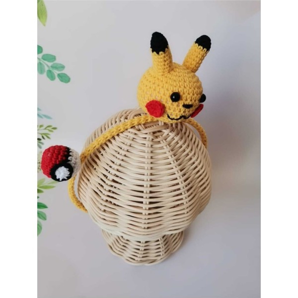 Taç Pokemon Pikachu ve Pikachu Topu Figürlü Handmade Taç Toka, Taç & Saç Bandı Fiyatı