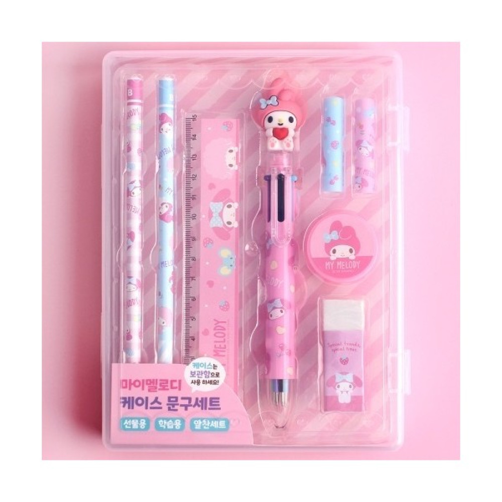 Tadadac Sanrio Mymelody Kırtasiye Seti (Yurt Dışından) - Pembe - Stationery set - 20cm x 14.7cm x 2.8cm Okul Malzemeleri Fiyatı