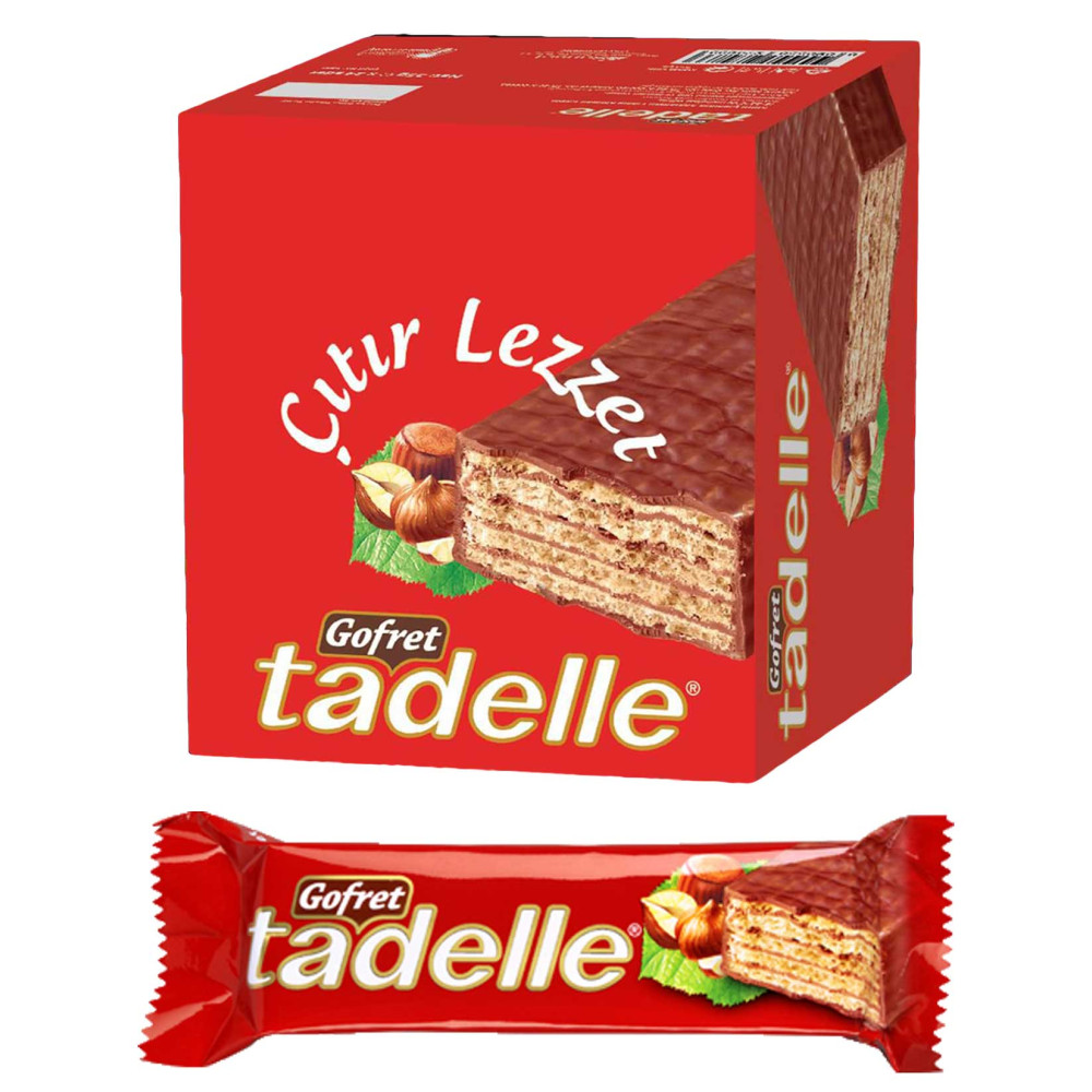 Tadelle Gofret 35 gr 24'lü Paket Çikolatalı Çikolata ve Gofret Fiyatı