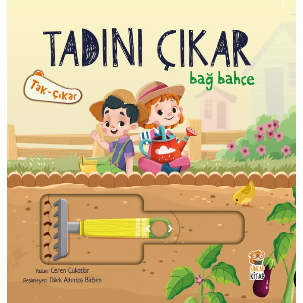 Tadını Çıkar: Bağ Bahçe (Tak-Çıkar) - Ceren Çukadar Çocuk Öykü Fiyatı