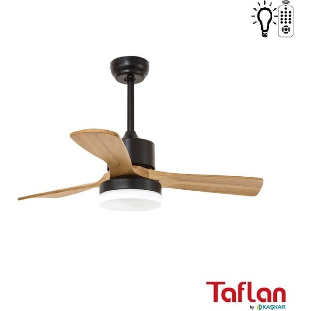 Taflan F52309 Uzaktan Kumandalı Lambalı Tavan Vantilatörü - Siyah Oto Boyaları Fiyatı