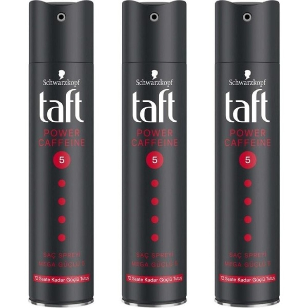 Taft Caffeine Power Sprey 250 ml 3 Adet Saç Şekillendirici Sprey Fiyatı