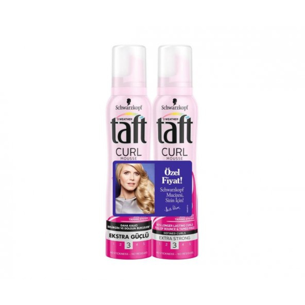 Taft Kopuk Curl&Flex 2Li 150Ml+150Ml Çatlak Önleyici ve Gidericiler Fiyatı