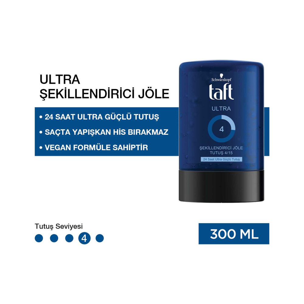 Taft Saç Jölesi 300 ml Ultra