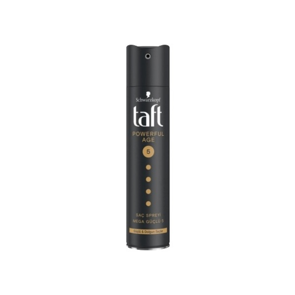 Taft Saç Spreyi Powerful 250 Ml. Age (2'Li) Saç Bakım Maskeleri & Serumlar & Spreyler Fiyatı