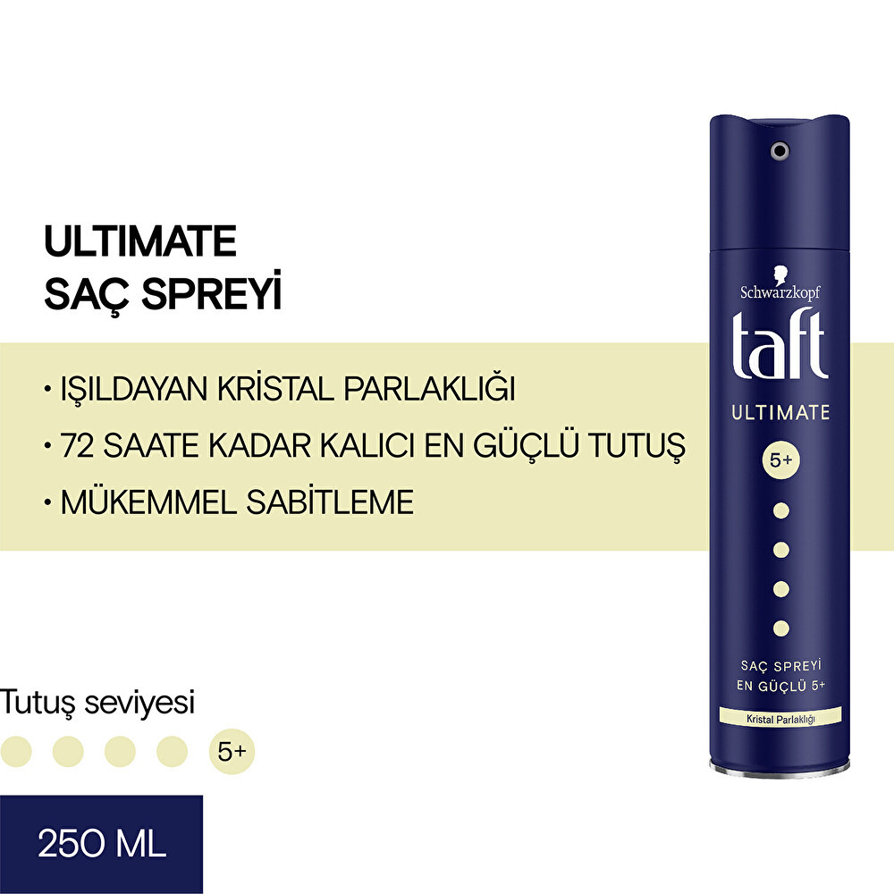 Taft Sprey 250 ml Ultimate Saç Şekillendirici Sprey Fiyatı