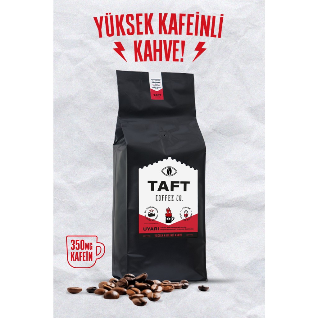Taft Yüksek Kafeinli Filtre Kahve 1kg (Moka Pot Için Öğütülmüş) - 1 kg Kahve Fiyatı