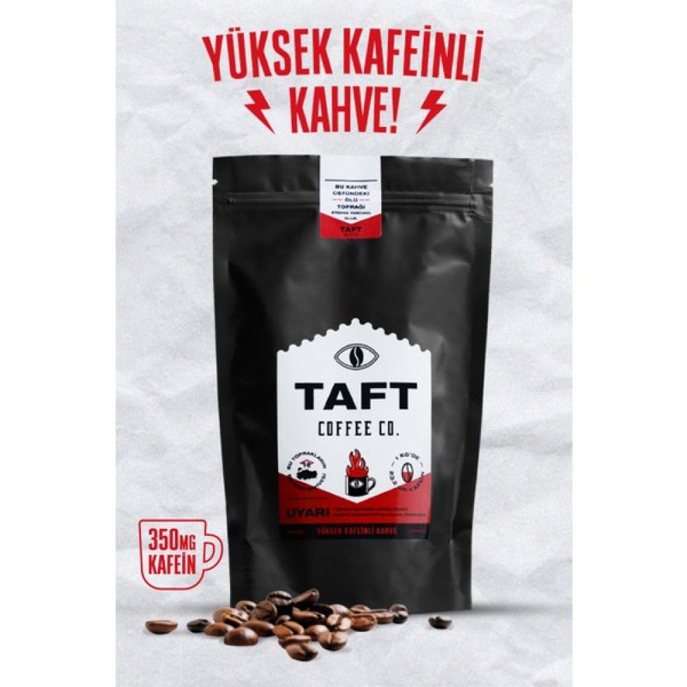 Taft Yüksek Kafeinli Filtre Kahve 250GR. (French Press Için Öğütülmüş) - 250 gr Kahve Fiyatı