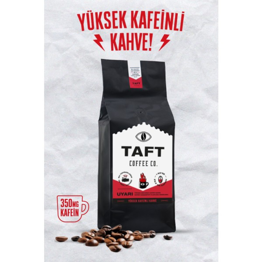 Taft Yüksek Kafeinli Filtre Kahve 500GR. (French Press Için Öğütülmüş) - 500 gr Kahve Fiyatı