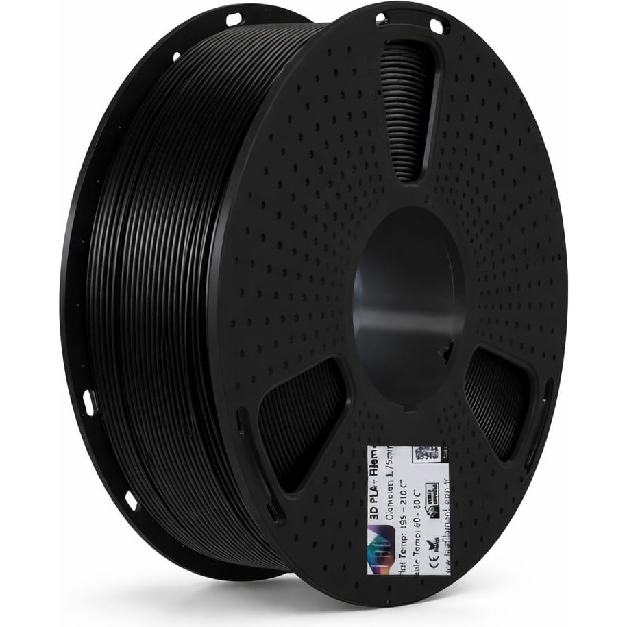 Tag 3D Filament Pla Filament (1.75 -1kg) - Siyah Diğer Fiyatı