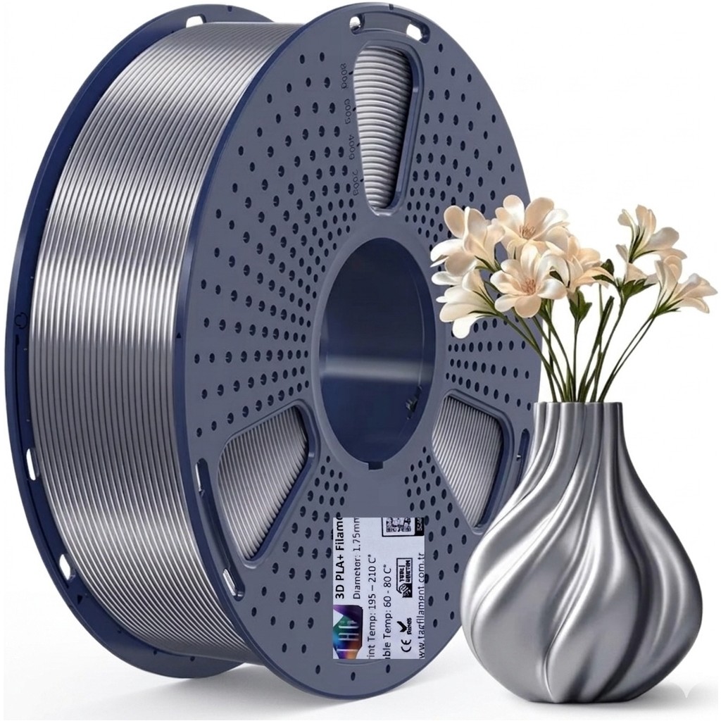 Tag 3D Premium Pla Filament (1.75 -1 Kg) - Gümüş Filament Fiyatı