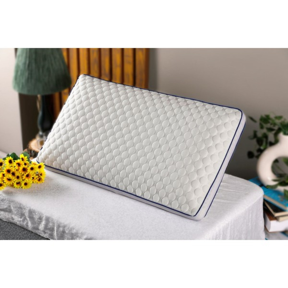 Tago Home Air Comfort Klimalı Hava Kanallı Ortopedik Visco Yastık 70X41X11,5 cm - 1300 gr - Beyaz - 11,5 x 41 x 70 cm Yastık Kılıfı Fiyatı