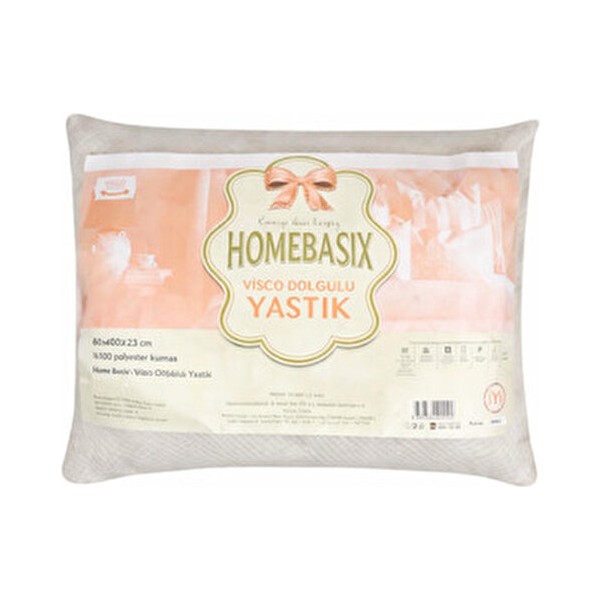Tago Home Homebasix Visco Ortopedik Yastık (60 x 40 x 23 Cm) - 60 x 40 cm - Beyaz Yastık Kılıfı Fiyatı