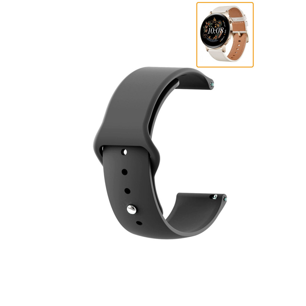 Tagomoon Huawei Watch Gt 3 Elegant 42mm Uyumlu Yumuşak Dokulu Silikon Kordon Kayış Akıllı Saat Aksesuarı Fiyatı