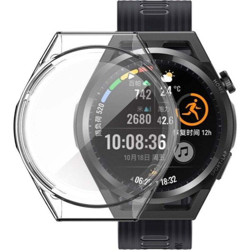 Tagomoon Huawei Watch Gt Runner Uyumlu Önü Kapalı Silikon Ekran ve Kasa Koruyucu Kılıf - Şeffaf Giyilebilir Teknoloji Aksesuarları Fiyatı