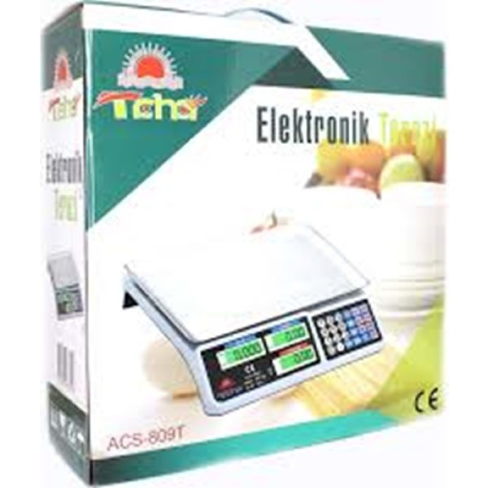Taha Elektronik Manav Terazisi 40 kg ACS-809T Diğer Test ve Ölçüm Cihazları Fiyatı