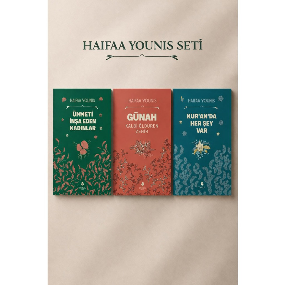 Tahlil Yayınları Günah Kuranda Hey Şey Var Ümmeti Insa Eden Kadınlar Üçlü Set Haifaa Younis - 3lü Set Din Kitapları Fiyatı