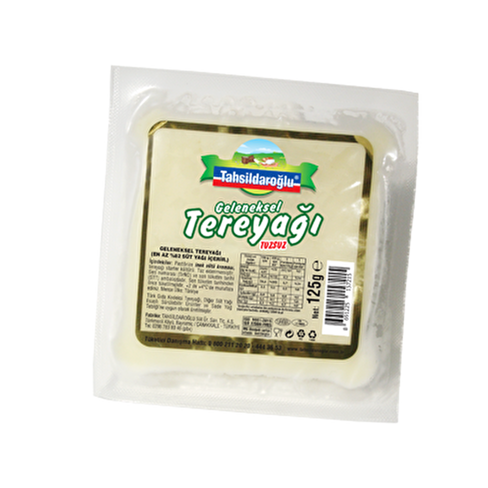 Tahsildaroğlu Geleneksel Tereyağı 125 Gr Tereyağ ve Margarin Fiyatı