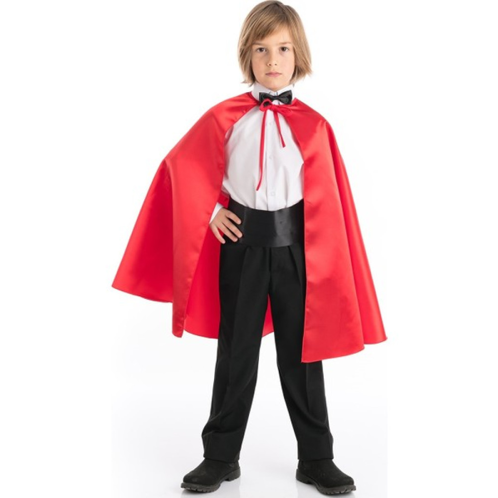 Tahtakale Marketi Kırmızı Çocuk Pelerini 80CM Halloween Pelerin 80 cm - Standart Oyuncak Fiyatı