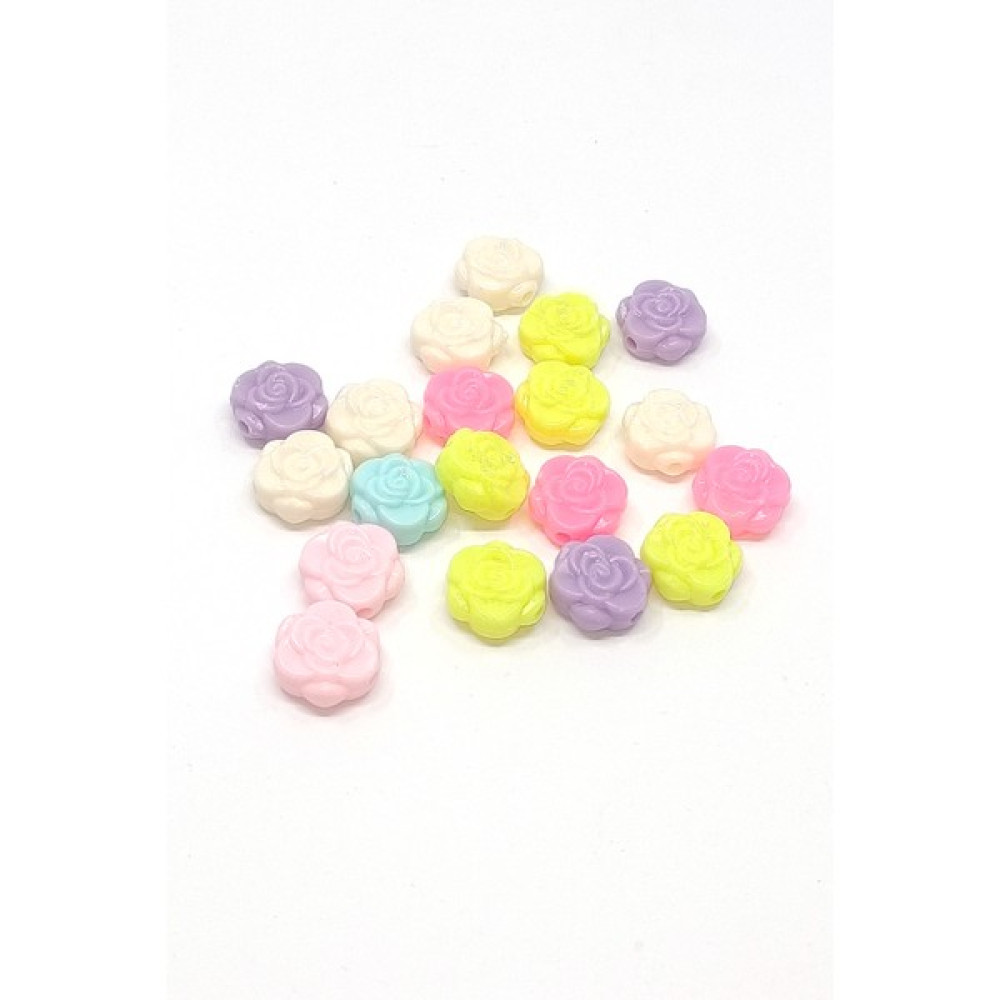 Tahtakaledeyim 15 mm Plastik Gül Boncuk Oto Boyaları Fiyatı