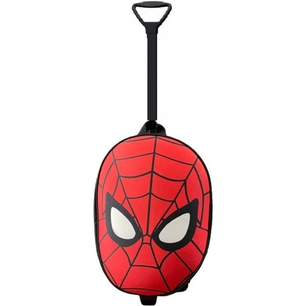 TahTicMer Anaokulu Çocuk Valiz Sırt Çantası Çekçekli 2in1 Erkek Kız Çocuk Unisex Örümcek Adam Sert Ön Yüzey 6 7 8 Yaş 5d Boyutlu Siyah Kırmızı Okul Çantası Fiyatı